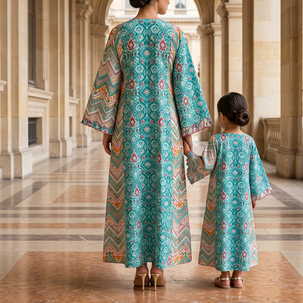 Nura Cotton Dress Jalabiya