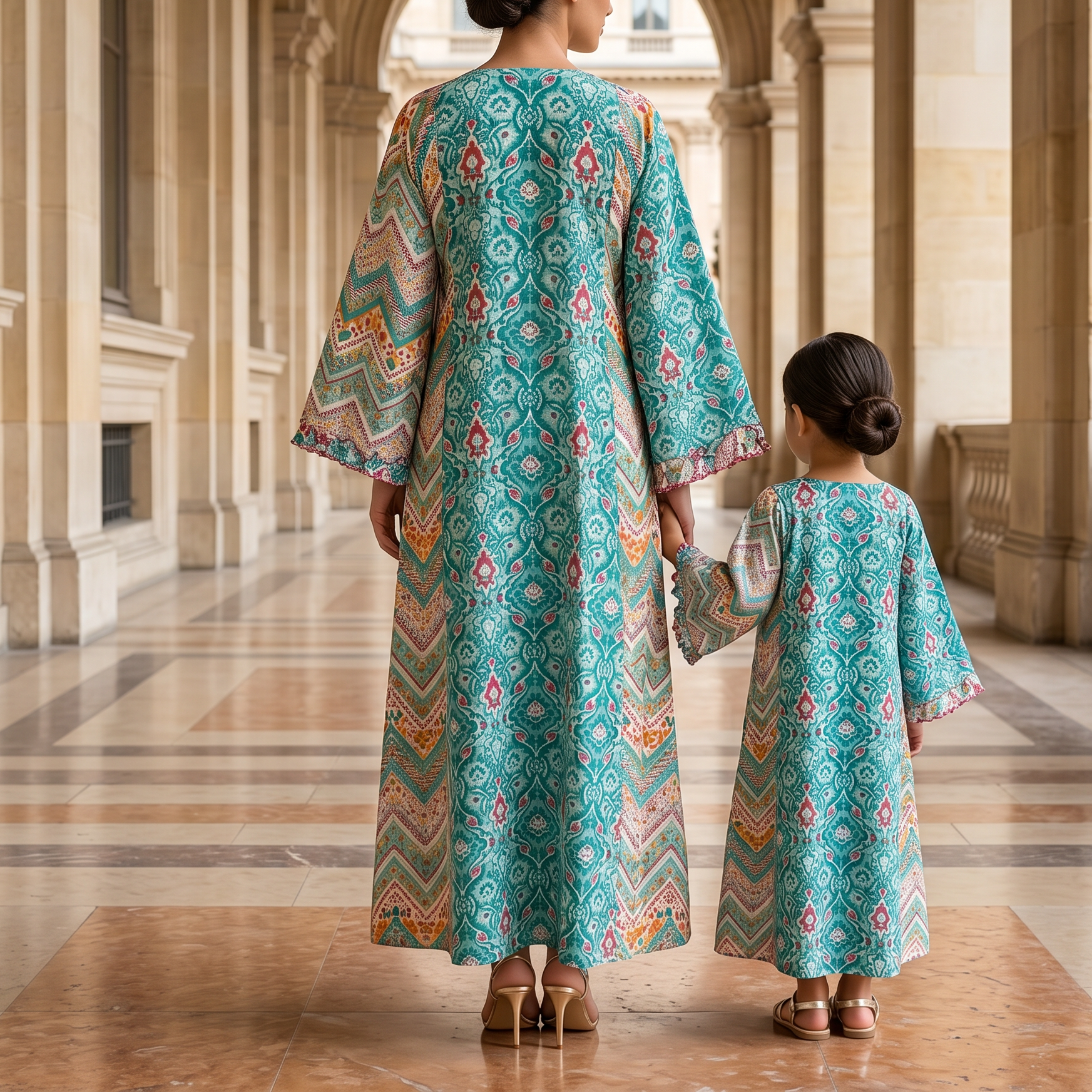 Nura Cotton Dress Jalabiya