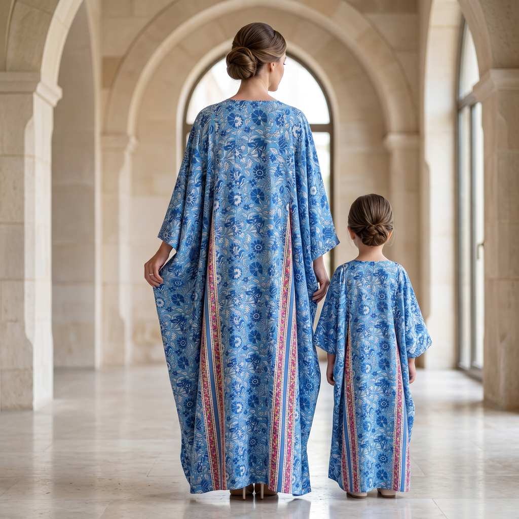 Rifaa Cotton Dress Jalabiya
