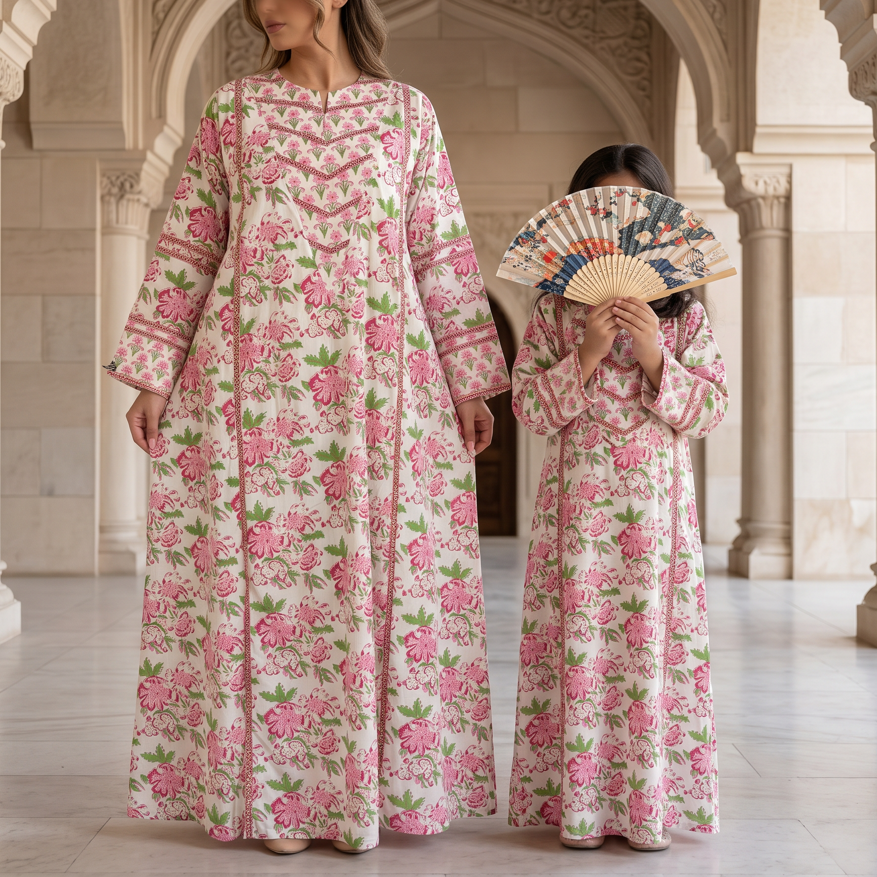 Badriya Cotton Dress Jalabiya