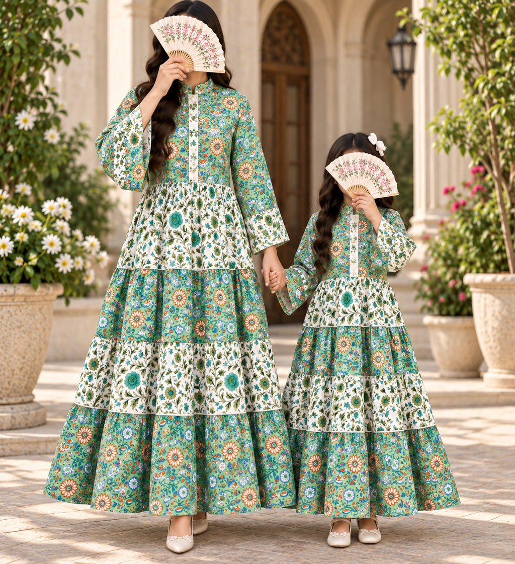 Sydney 100% Premium Indian Cotton Jalabiya – Women’s Long Dress.