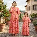 Nahla 100% Premium Indian Cotton Jalabiya – Women’s Long Dress.