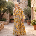 Bashira 100% Premium Indian Cotton Jalabiya – Women’s Long Dress.