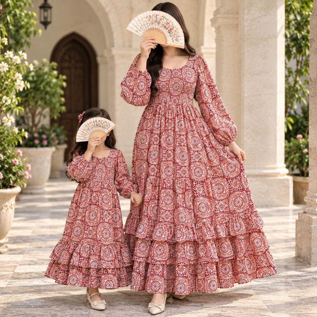 Effa 100% Premium Indian Cotton Jalabiya – Women’s Long Dress.