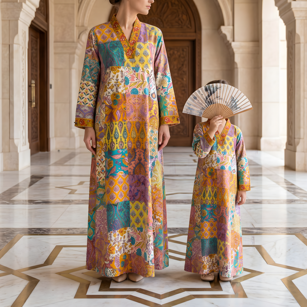 Teena Cotton Dress Jalabiya