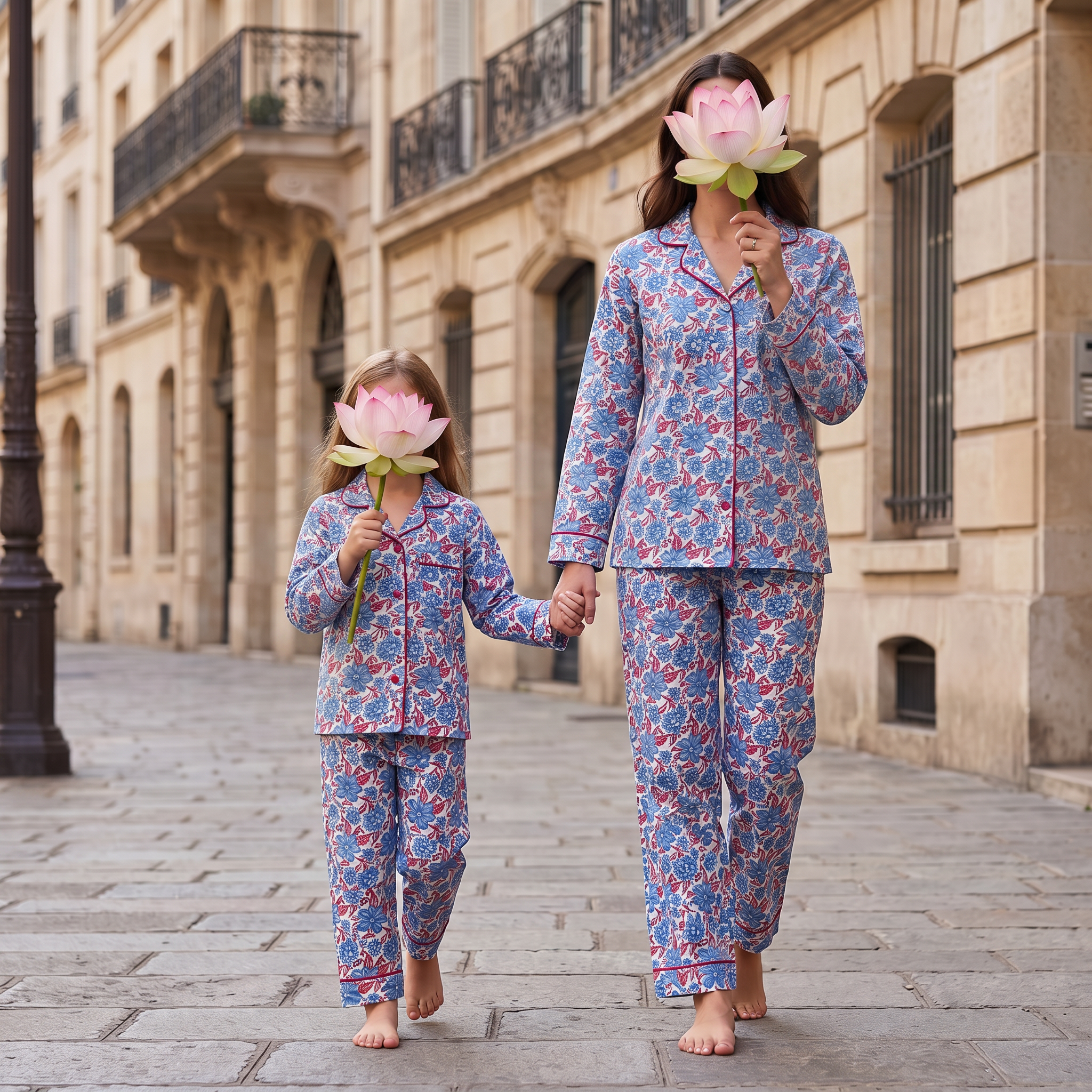 Cotton Long Sleeves Pajama Set 100% Premium Indian Cotton