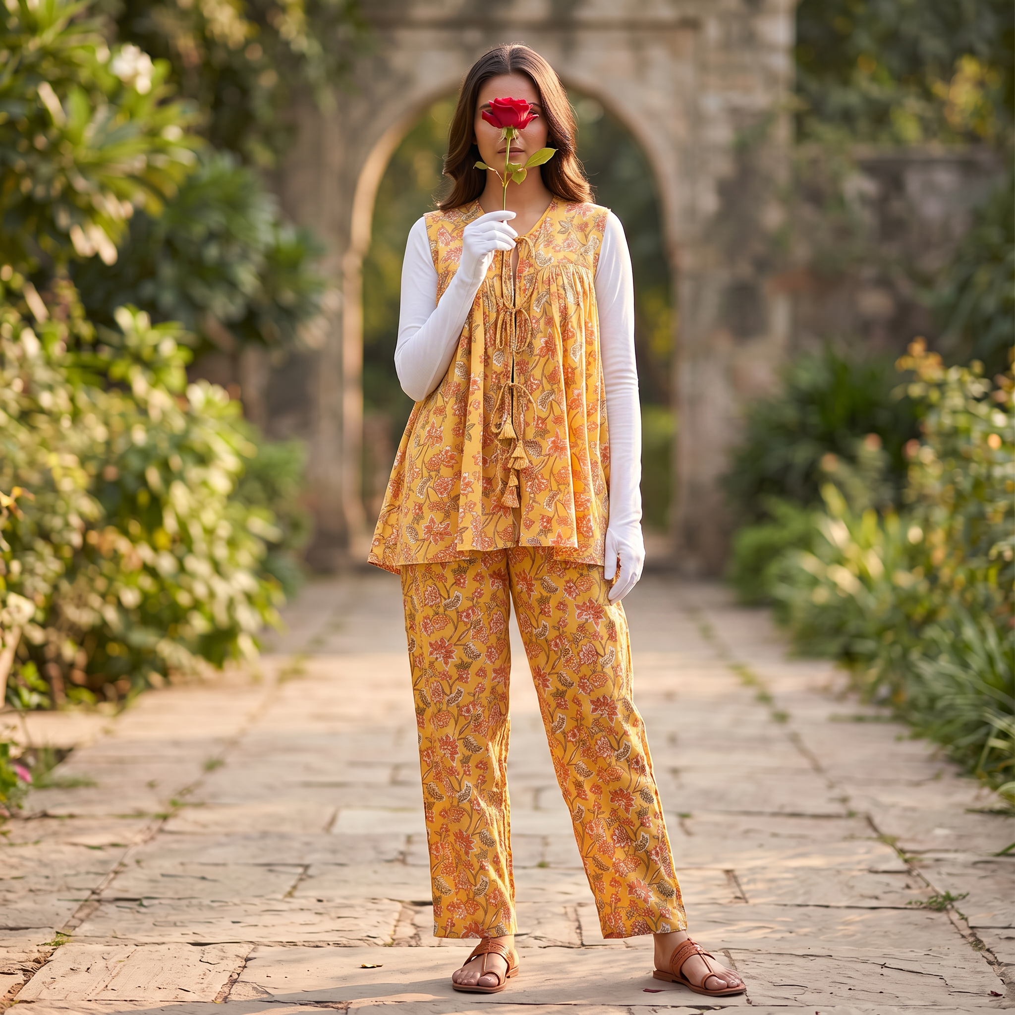 Kimono Cotton Dress