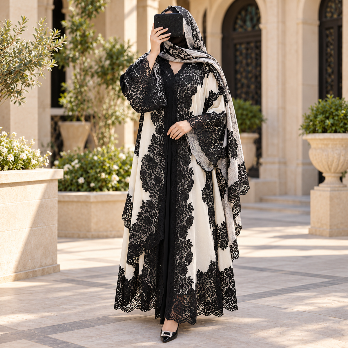 Kashmir Bisht With Sheila 59" Inches Length.
