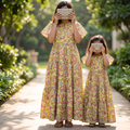 Manha 100% Premium Indian Cotton Jalabiya – Women’s Long Dress.