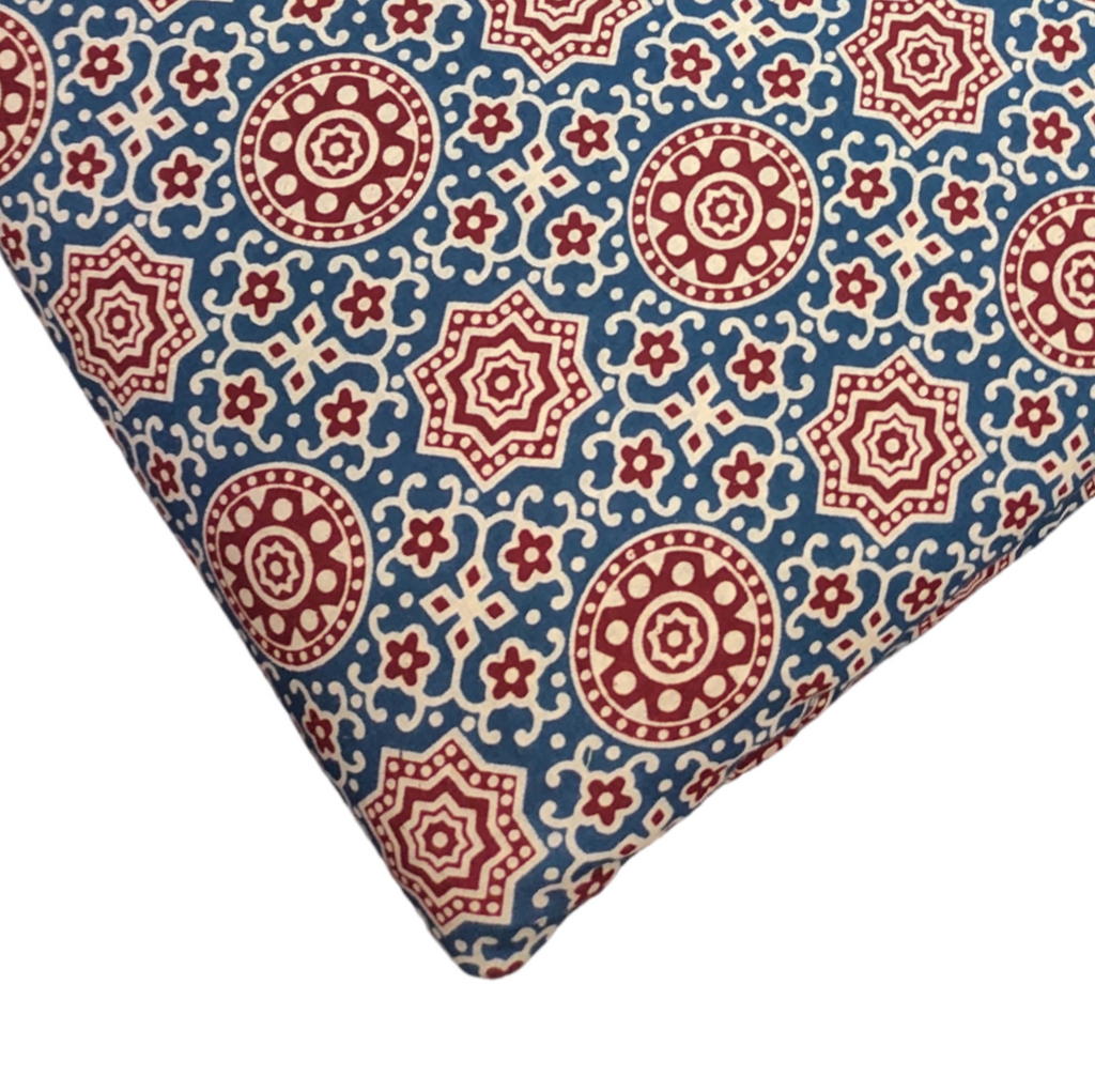4 Meter Cotton Hand Printed Fabric F-107 JP