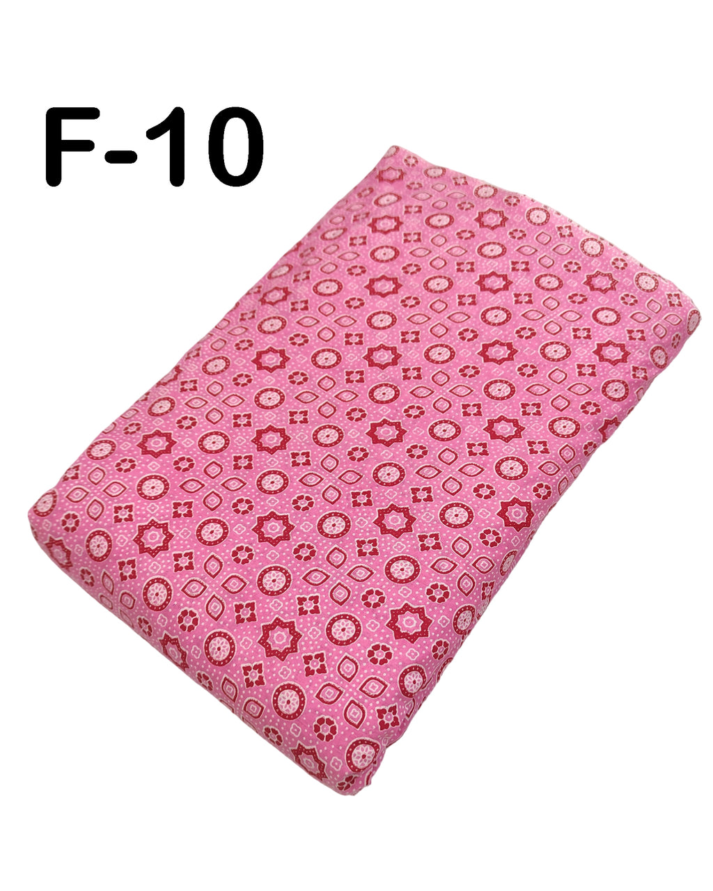 4 Meter Cotton Hand Printed Fabric F-10 JP