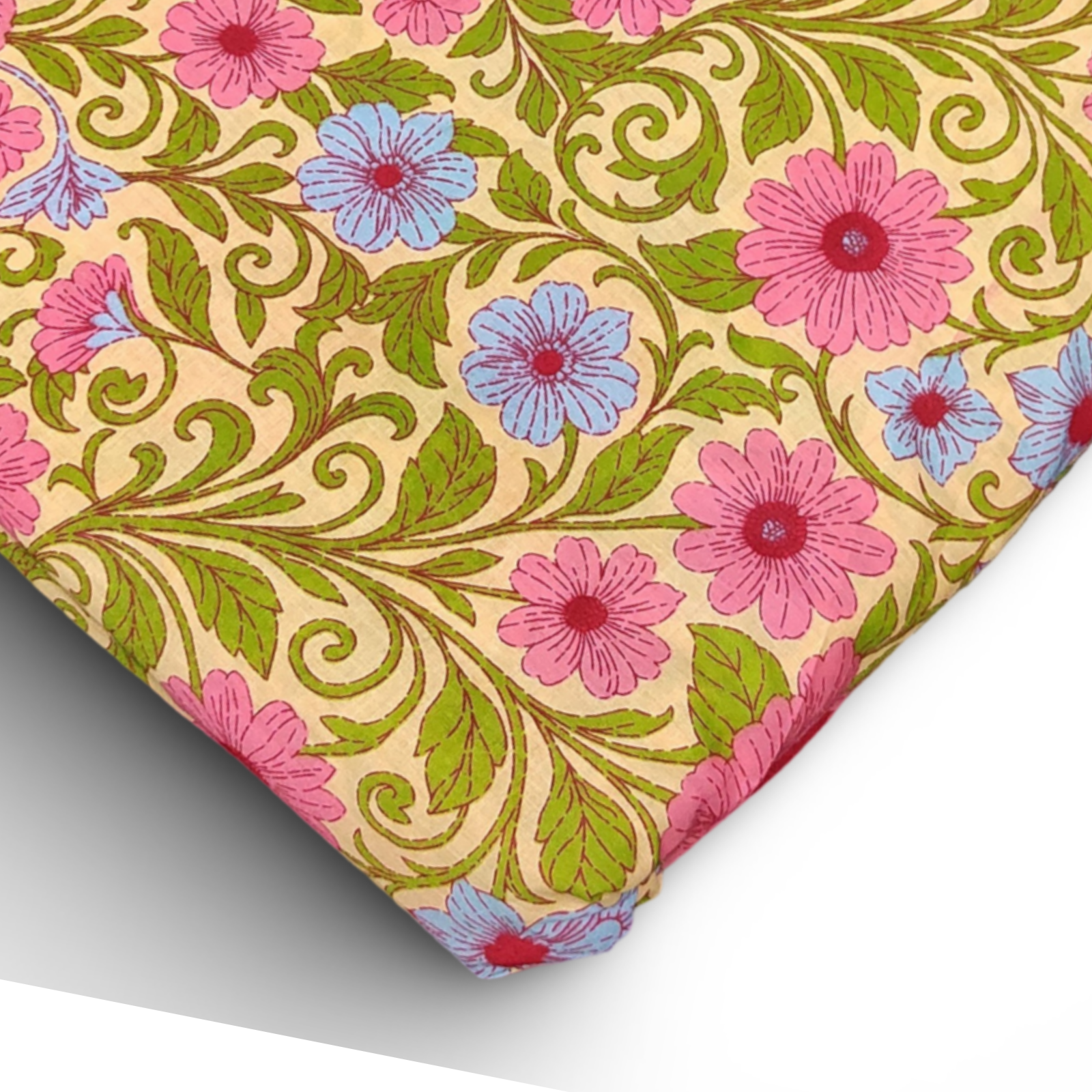 4 Meter Cotton Hand Printed Fabric F-111 JP