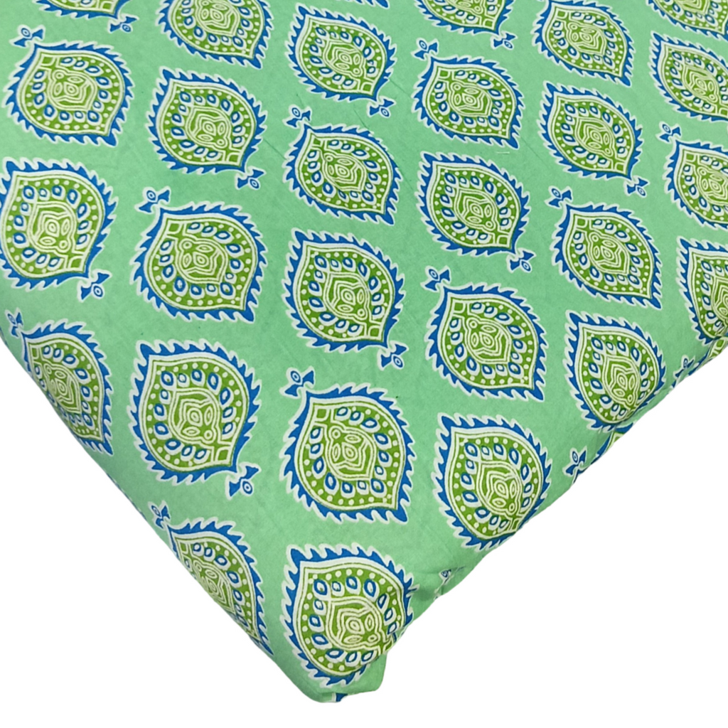 4 Meter Cotton Hand Printed Fabric F-53 JP