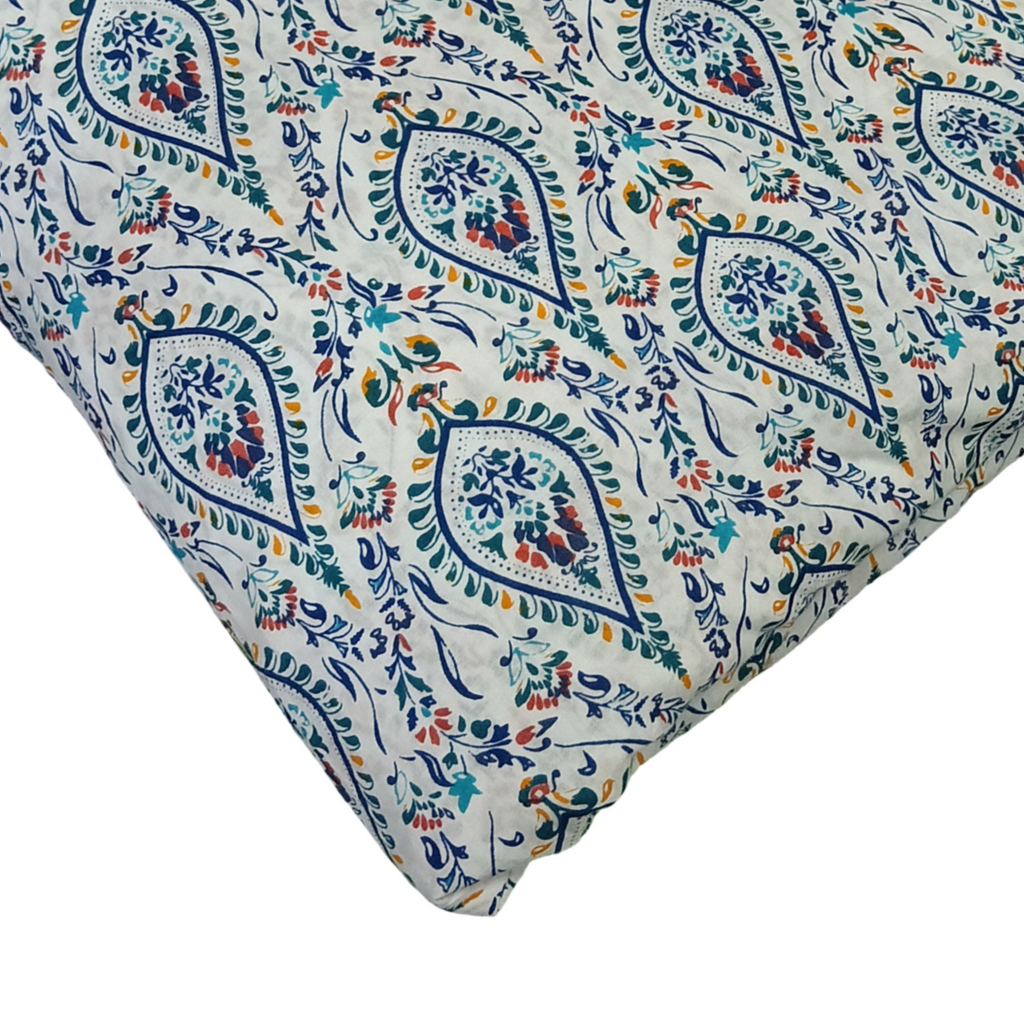 4 Meter Cotton Hand Printed Fabric F-57 JP