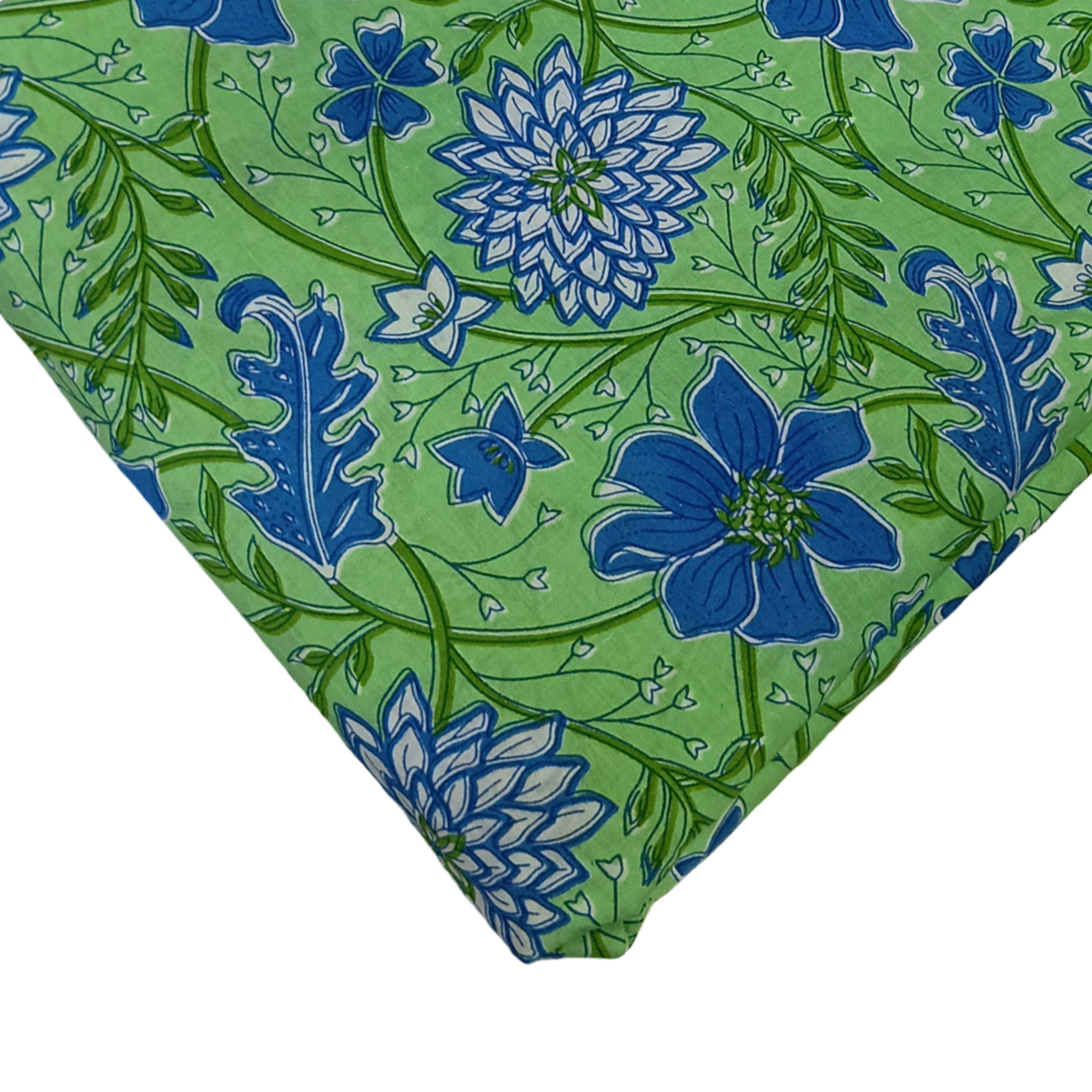 4 Meter Cotton Hand Printed Fabric F-63 JP