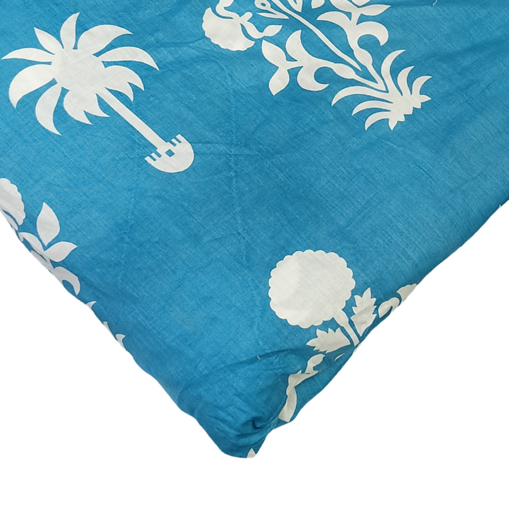 4 Meter Cotton Hand Printed Fabric F-69 JP