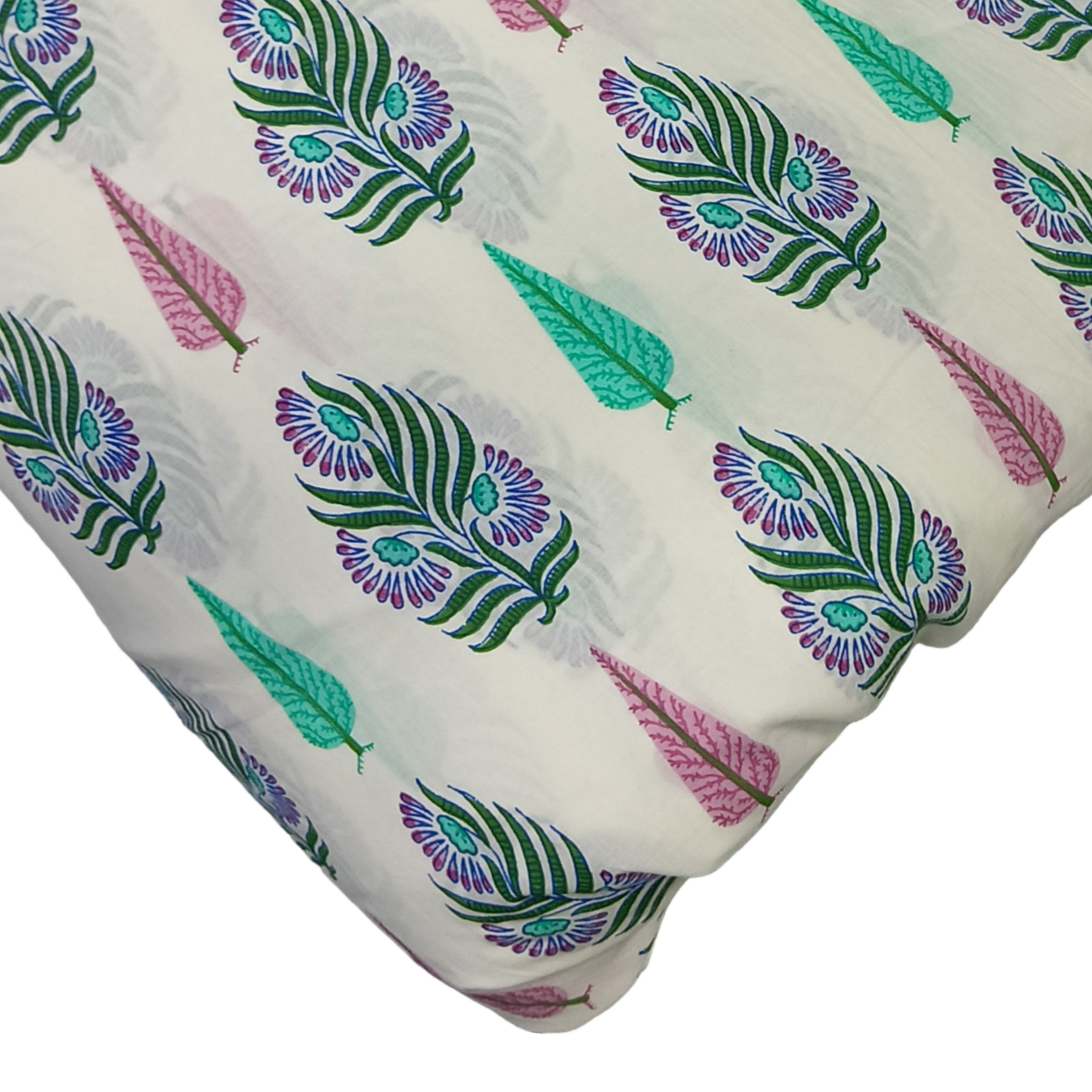 4 Meter Cotton Hand Printed Fabric F-70 JP