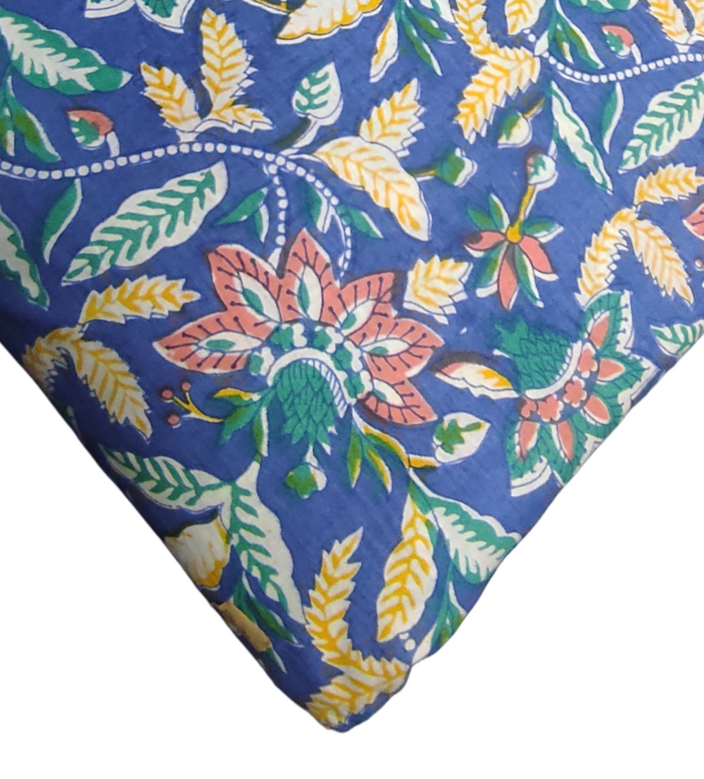 4 Meter Cotton Hand Printed Fabric F-74 JP