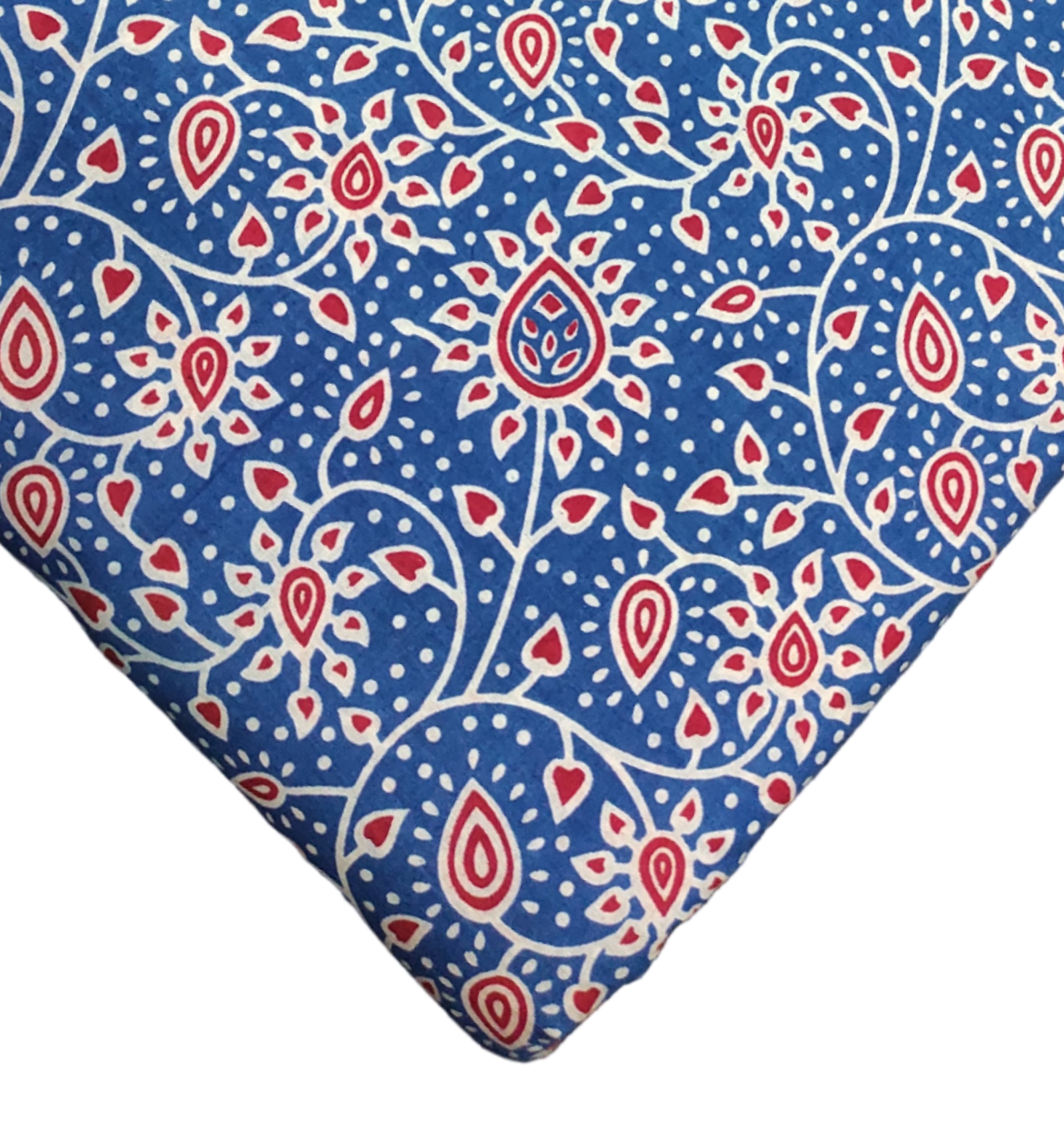4 Meter Cotton Hand Printed Fabric F-78 JP