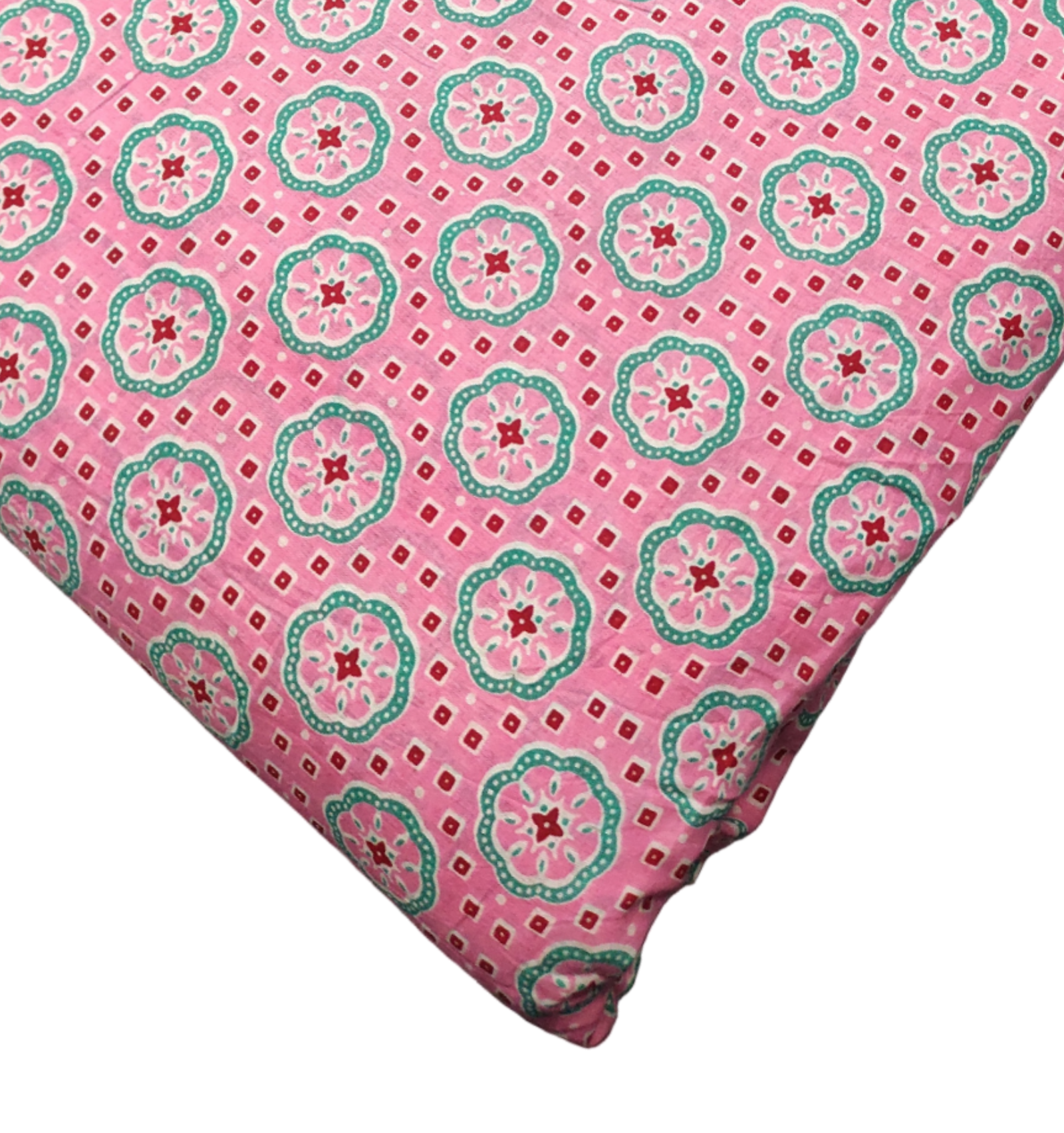 4 Meter Cotton Hand Printed Fabric F-91 JP
