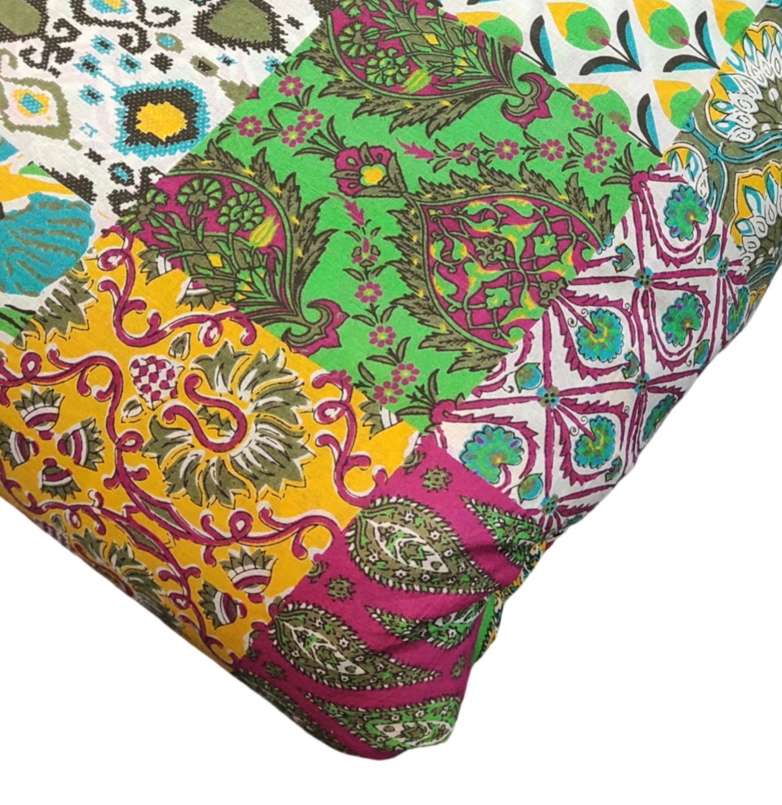 4 Meter Cotton Hand Printed Fabric F-96JP