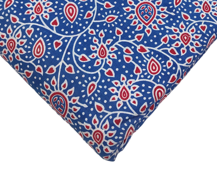 4 Meter Cotton Hand Printed Fabric F-1 JP
