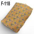 4 Meter Cotton Hand Printed Fabric F-118 JP
