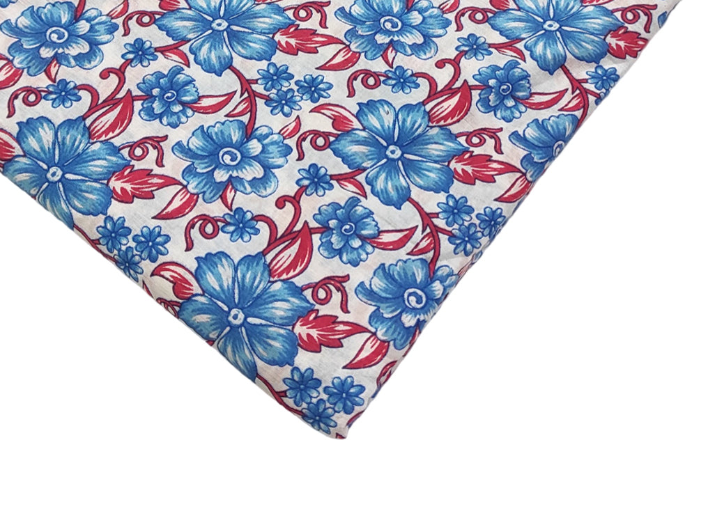 4 Meter Cotton Hand Printed Fabric F-15 JP