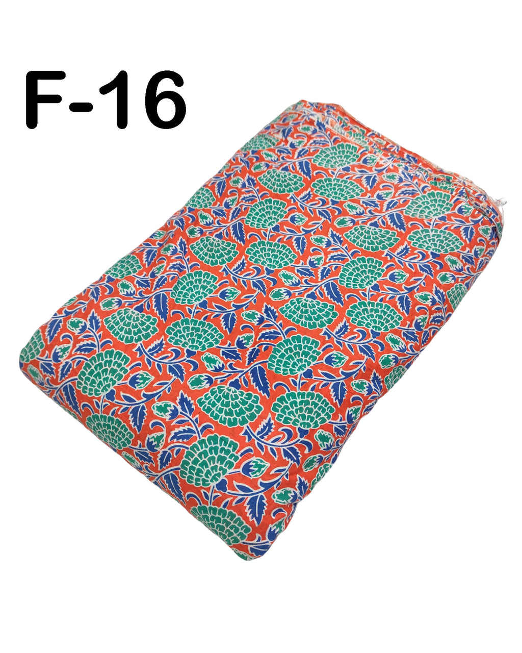 4 Meter Cotton Hand Printed Fabric F-16 JP