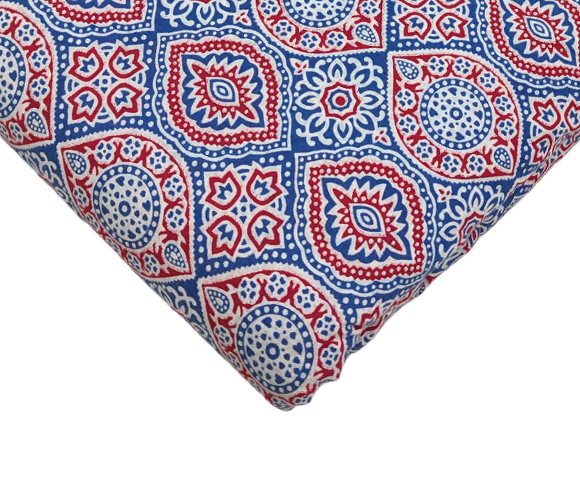 4 Meter Cotton Hand Printed Fabric F-17 JP