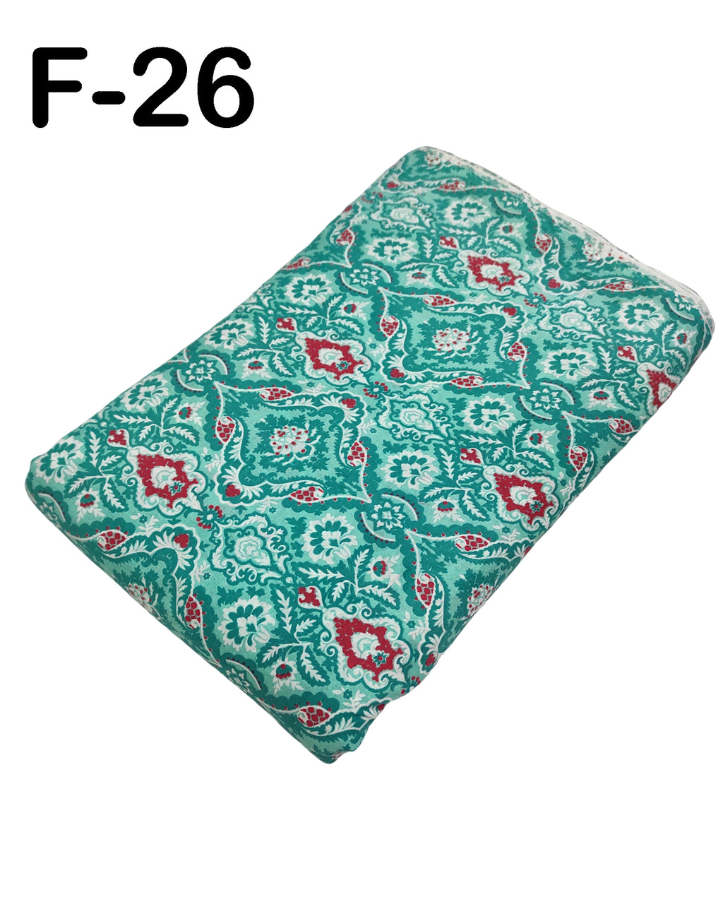 4 Meter Cotton Hand Printed Fabric F-26 JP