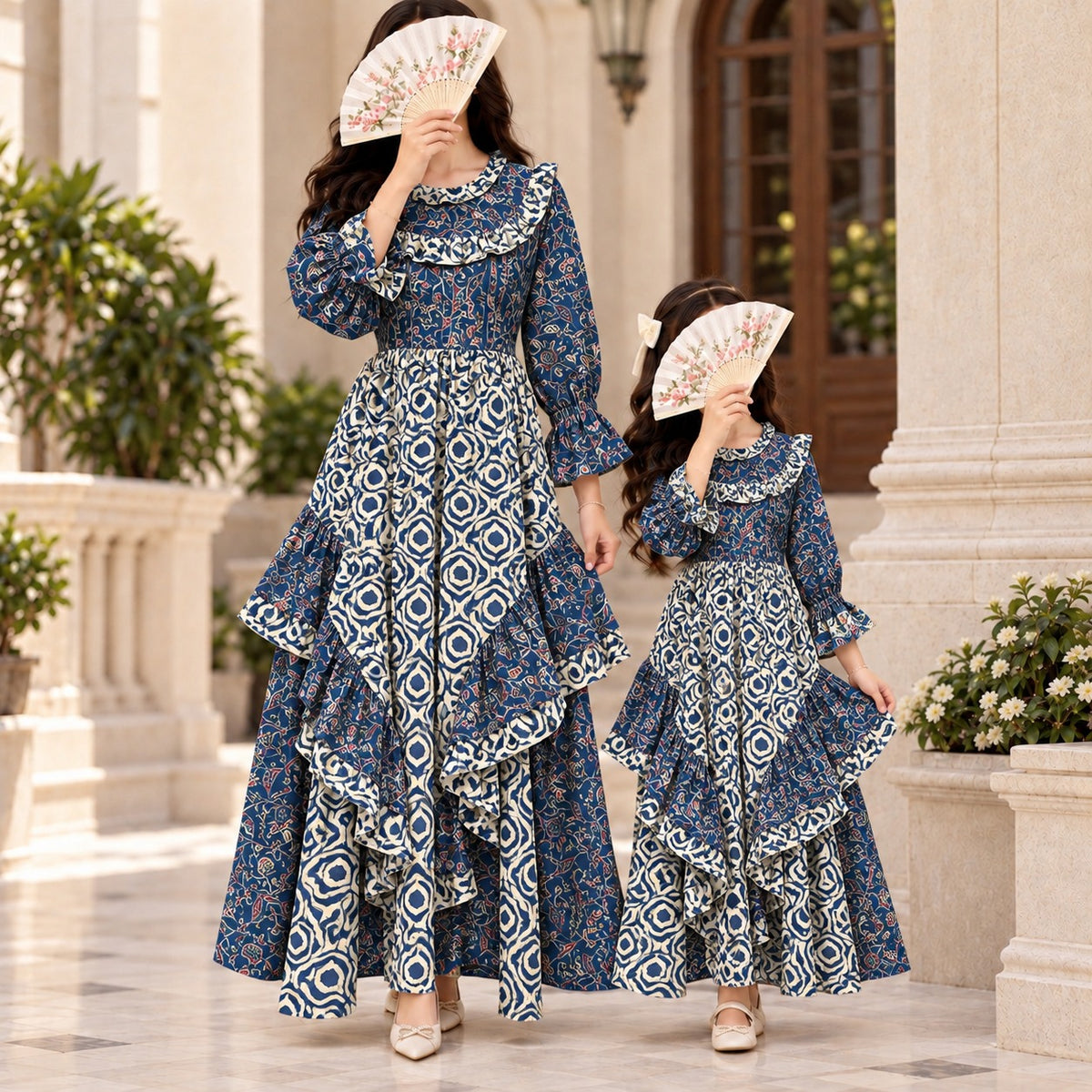Jalila 100% Premium Indian Cotton Jalabiya – Women’s Long Dress.