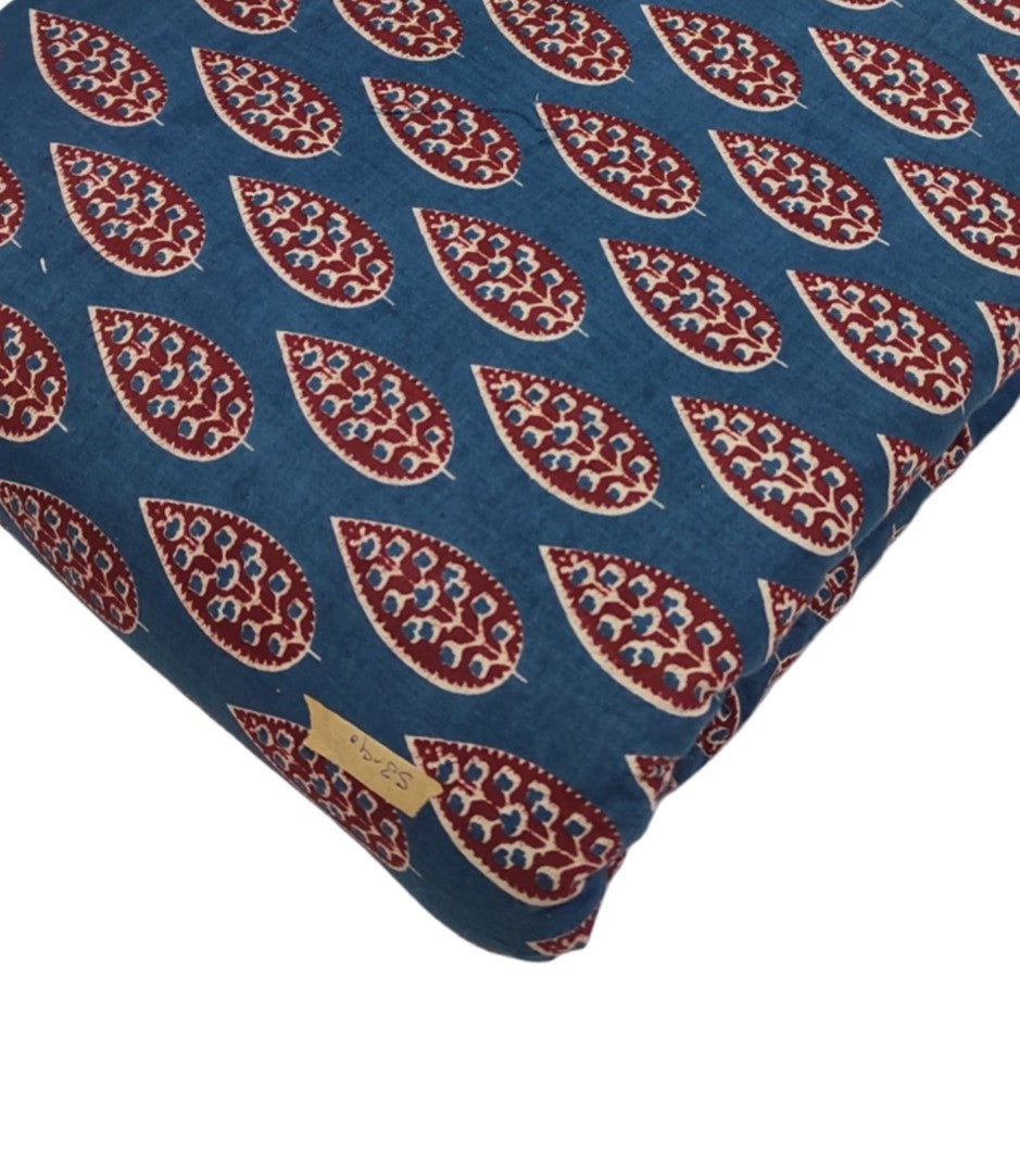 4 Meter Cotton Hand Printed Fabric F-31 JP