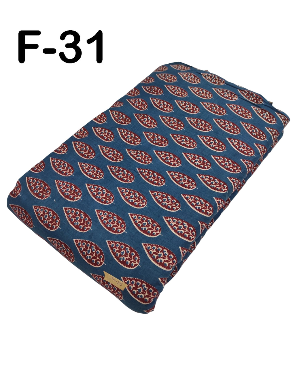 4 Meter Cotton Hand Printed Fabric F-31 JP