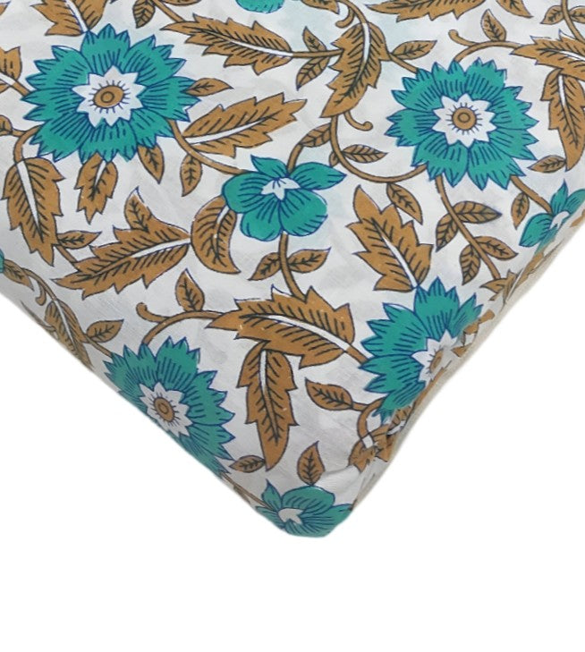 4 Meter Cotton Hand Printed Fabric F-38 JP