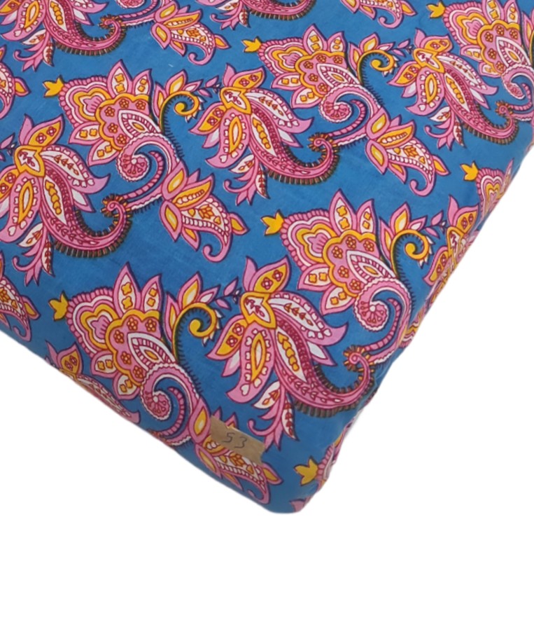 4 Meter Cotton Hand Printed Fabric F-48 JP