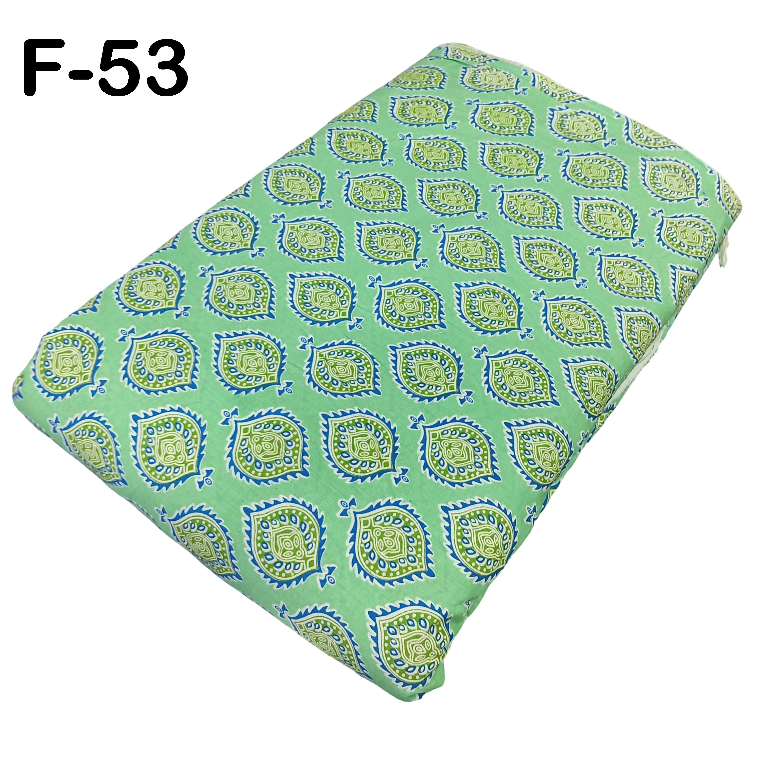 4 Meter Cotton Hand Printed Fabric F-53 JP