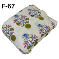 4 Meter Cotton Hand Printed Fabric F-67 JP