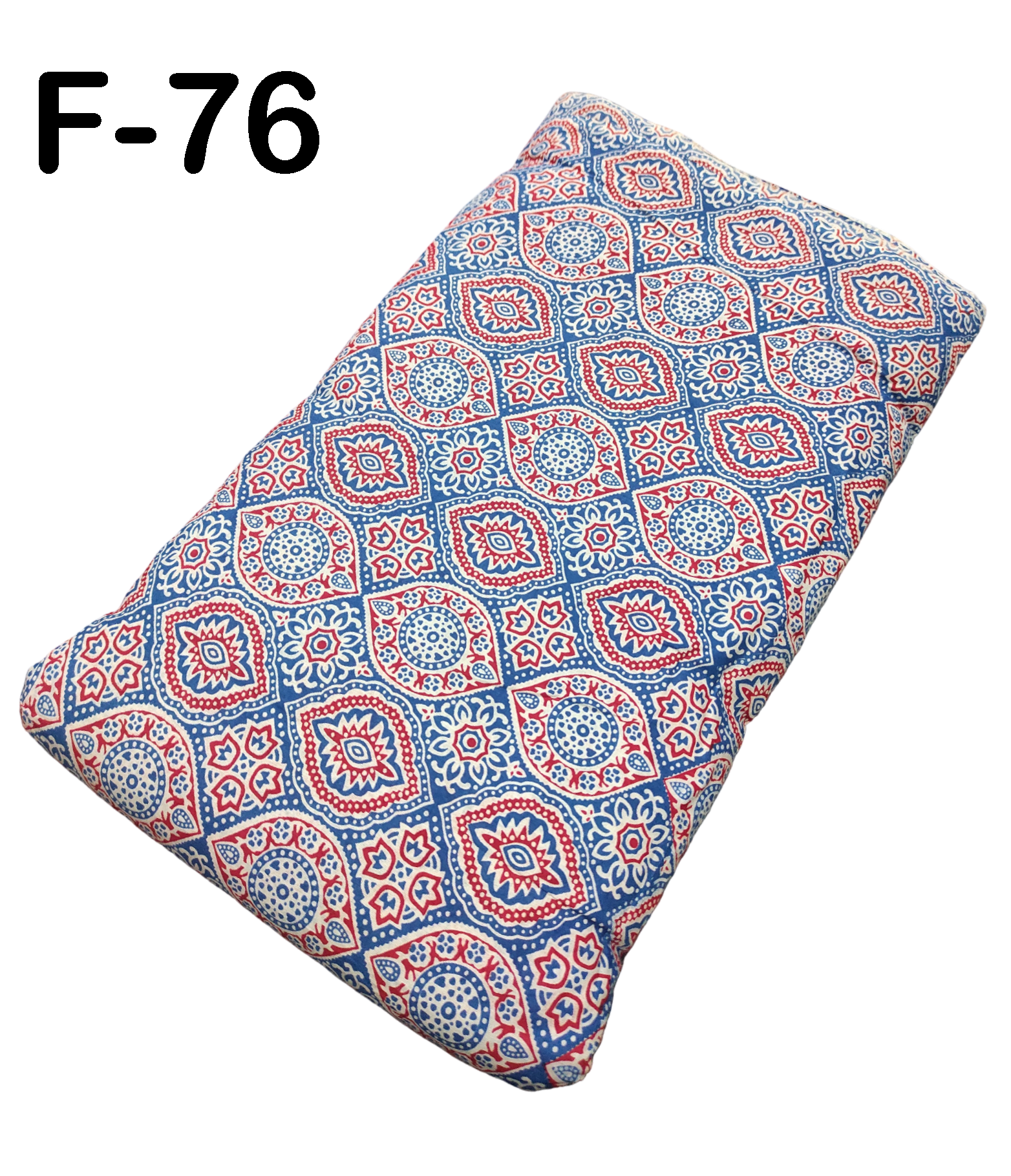 4 Meter Cotton Hand Printed Fabric F-76 JP
