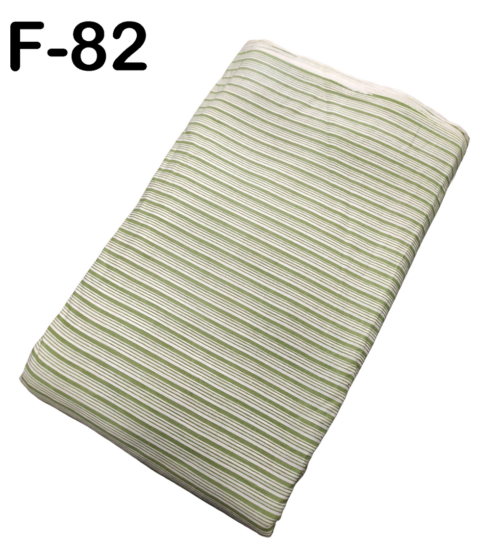 4 Meter Cotton Hand Printed Fabric F-82 JP