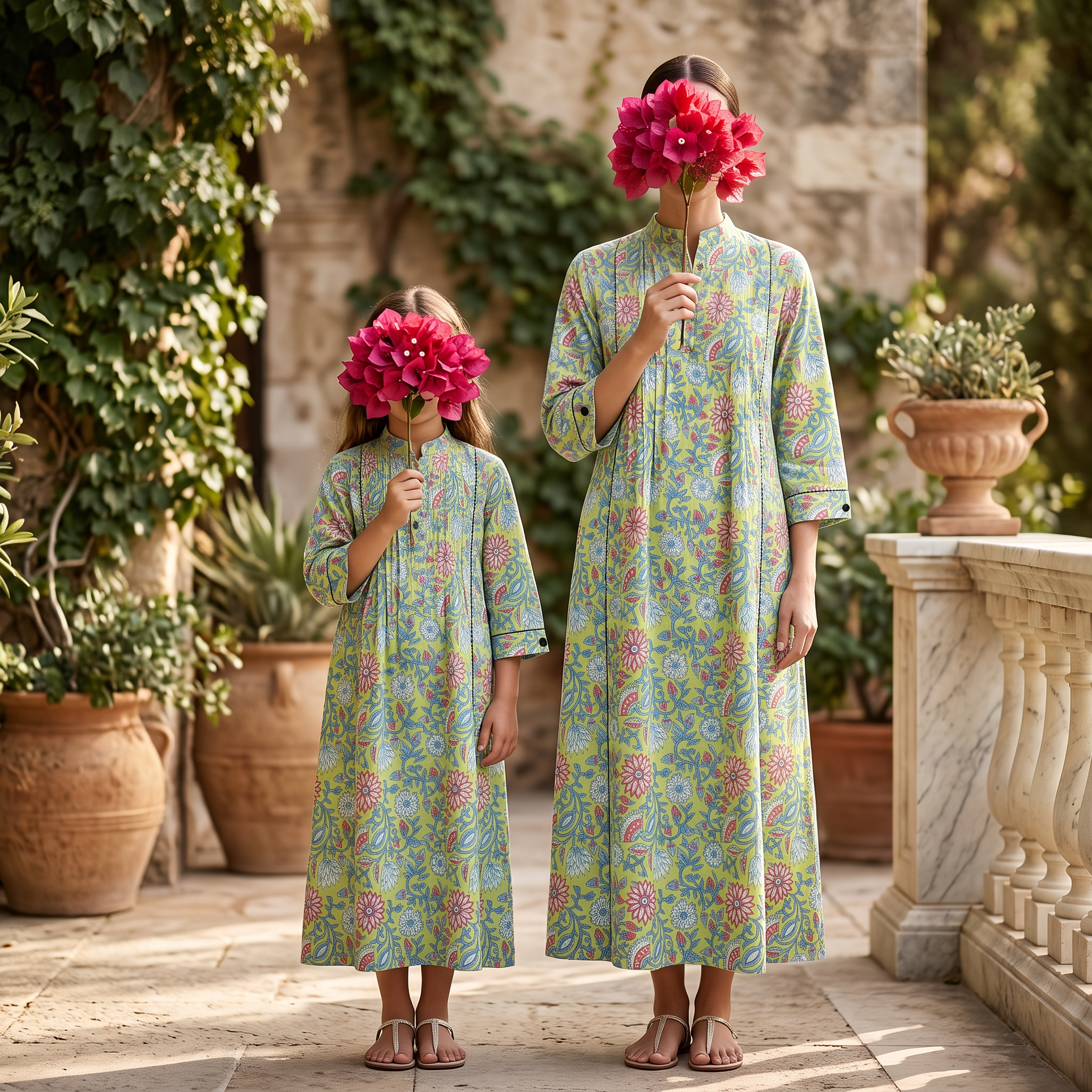 Afra Cotton Dress Jalabiya