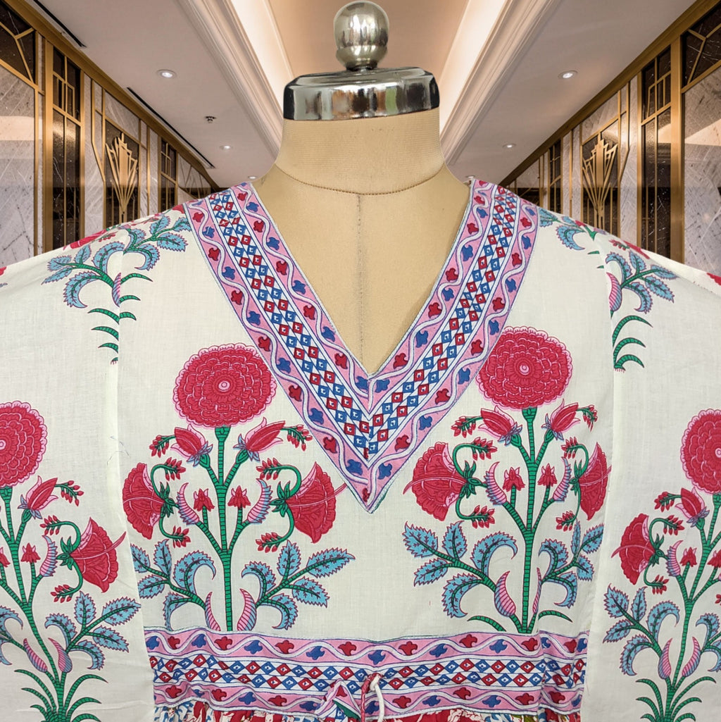Halia Cotton Dress Jalabiya