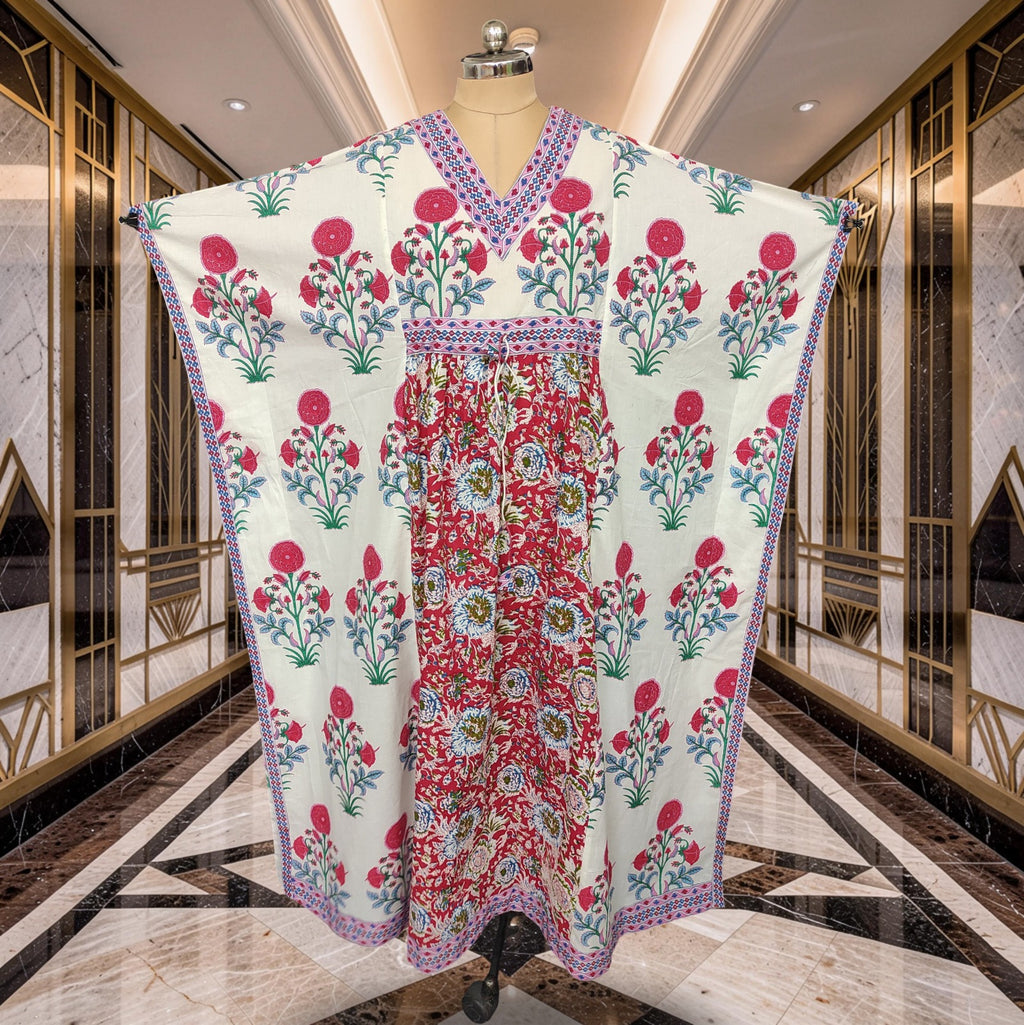 Halia Cotton Dress Jalabiya