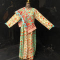 S/M Heba Printed Cotton Dress 57" Long Jalabiya With Sheila