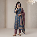 Premium Stitched Cotton Suit With Sheila