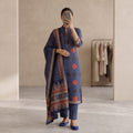 Premium Stitched Cotton Suit With Sheila