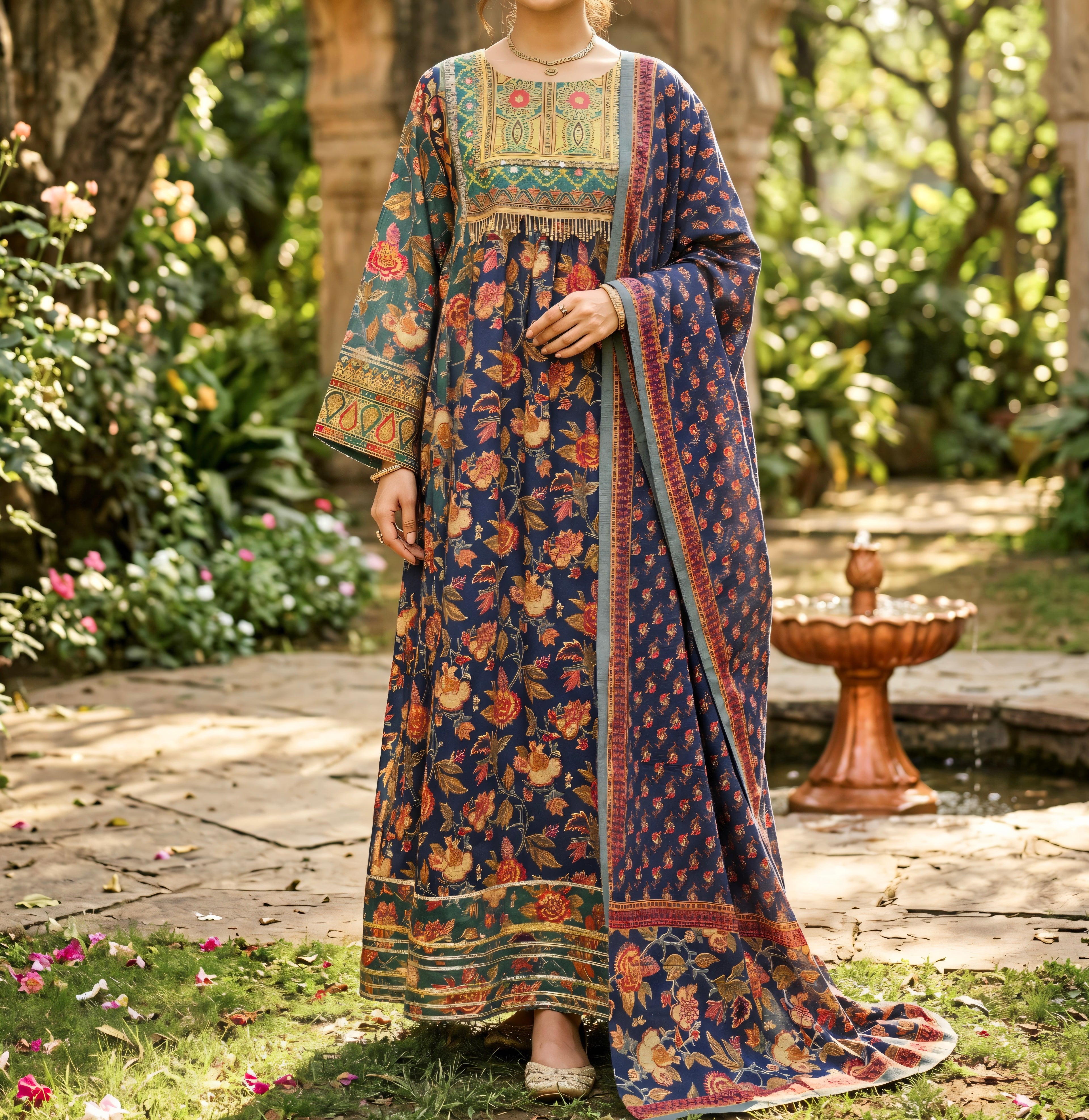 2XL/3XL Banjara Special Dress Length 58" Chest 50"