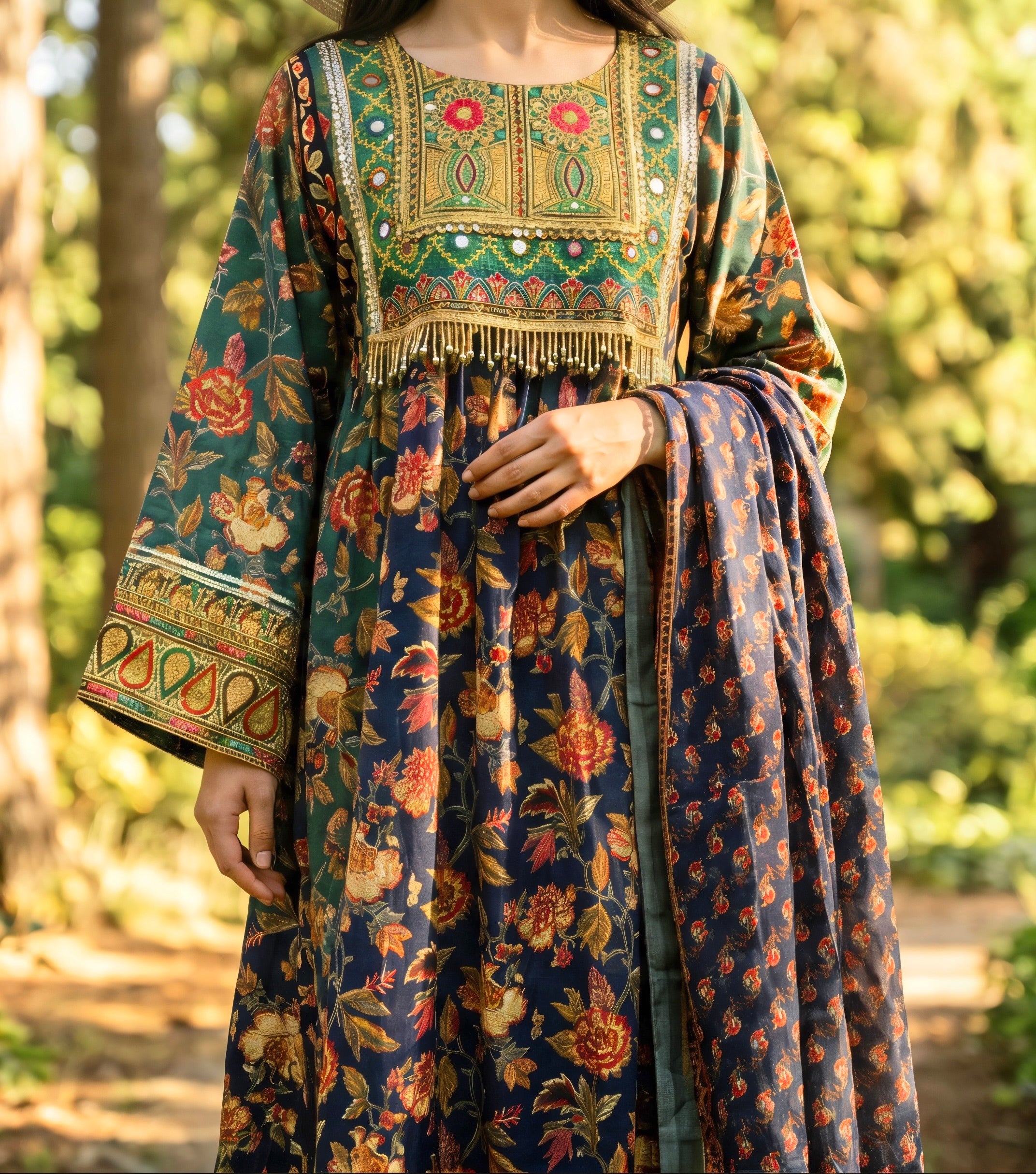 2XL/3XL Banjara Special Dress Length 58" Chest 50"