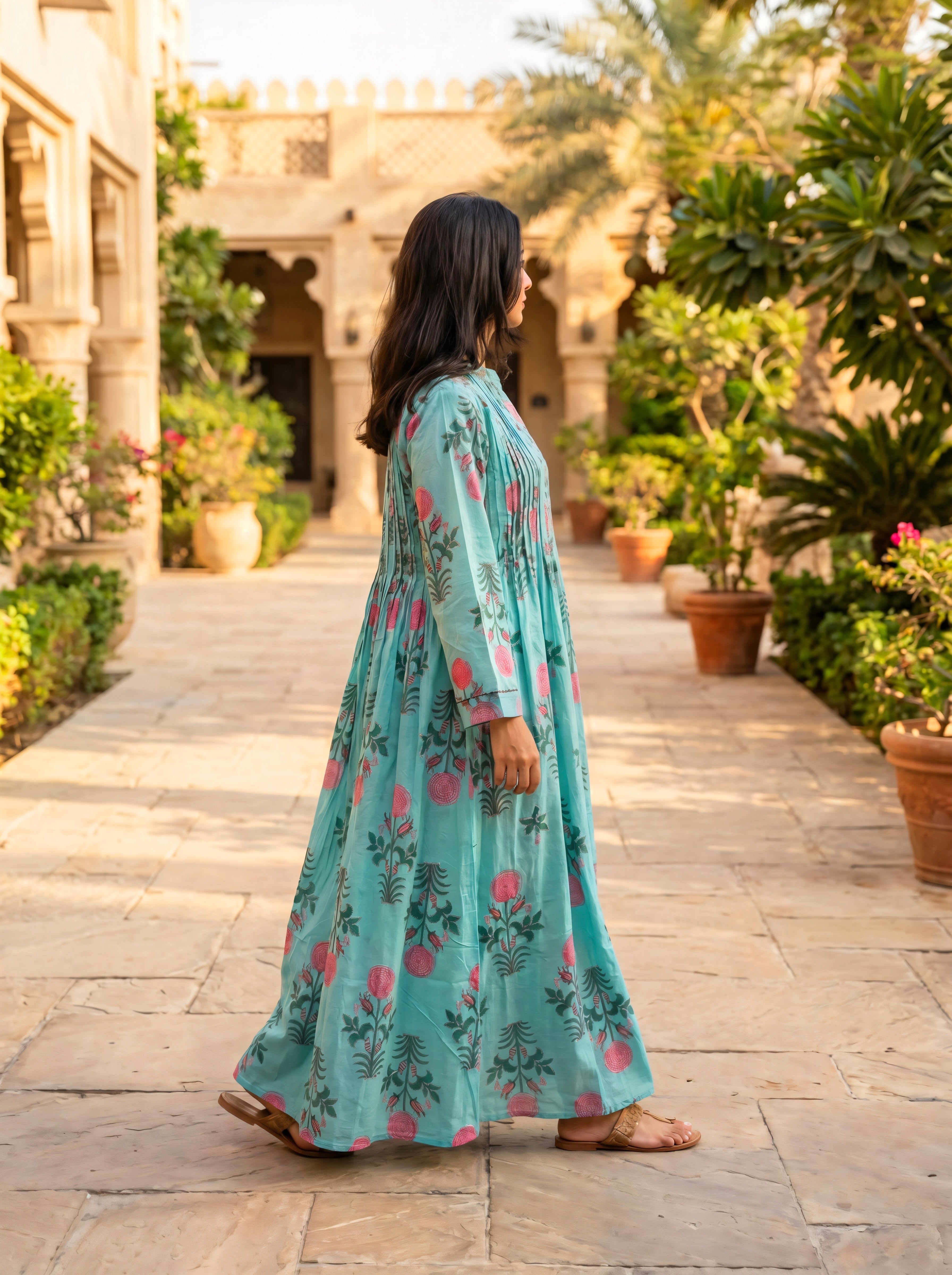 Afraa Premium Indian Cotton Jalabiya