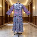 XS/S Cotton Jacket & Jalabiya Set length 54” Long
